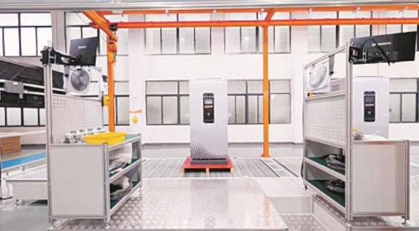 安徽快易电新能源科技集团有限公司厂房。受访者供图